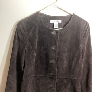 Leather/ Suede Jacket Sz 14